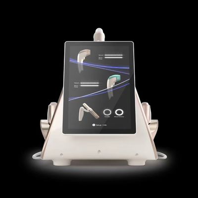 Simultaneous Vertical HIFU Face and Body Contouring Beauty Machine with Adjustable Energy