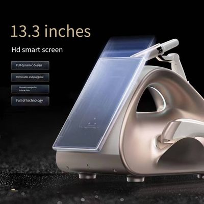 Simultaneous Vertical HIFU Face and Body Contouring Beauty Machine with Adjustable Energy